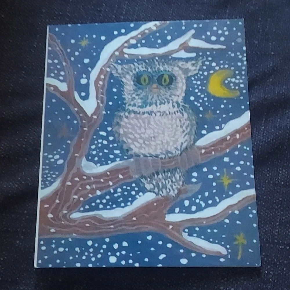 HAPPY holidays , joyeux noel , feriados felines,  beautiful card with envlope - Picture 4 of 7